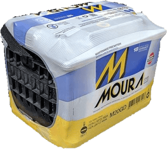 Cambio de baterías Moura M20GD a domicilio para CHEVROLET Montana Nafta