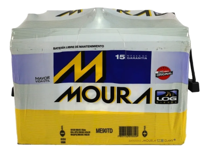 Cambio de baterías Moura M90TD a domicilio para MITSUBISHI L 200 4x2 / 4x4 / GL  / GLS / GLX