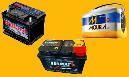 Baterías Willard Sermat Moura a domicilio